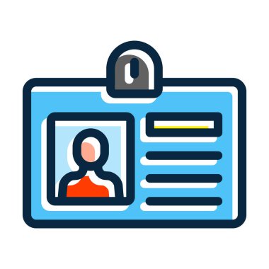 Koyu Renk Simgeleri Kişisel ve Ticari Kullanım İçin Turist Geçidi Kalın Çizgisi Dolduruldu