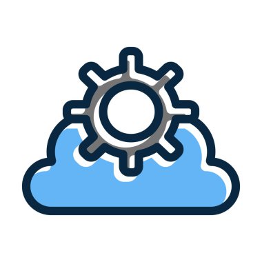 Kişisel ve ticari kullanım için Koyu Renk Simgesi Doldurulmuş Çözüm Vektörü Kalın Çizgisi