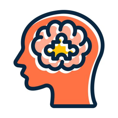 Yaratıcılık Becerileri Vektör Kalın Çizgisi Kişisel ve Ticari Kullanım İçin Koyu Renk Simgeleri Dolduruldu