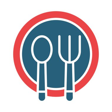 Kişisel ve ticari kullanım için Menü Vektörü Kabartma İki Renk Simgesi