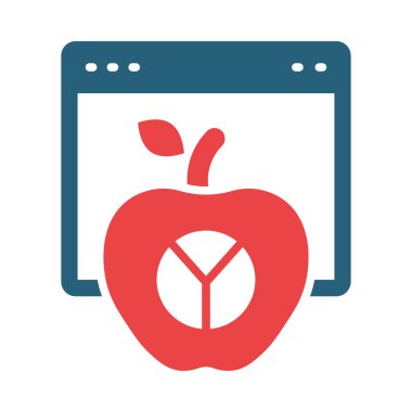 Kişisel ve ticari kullanım için Macros Vektör Sembolü İki Renk Simgesi