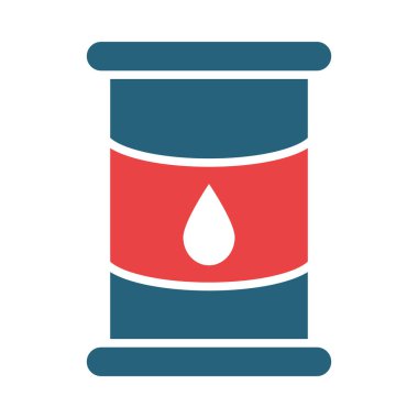 Varil Vektörü Sembolü Kişisel ve Ticari Kullanım İçin İki Renk Simgesi