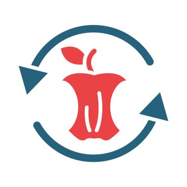 Kişisel ve ticari kullanım için gübreleştirilebilir Vektör Sembolü İki Renk Simgesi