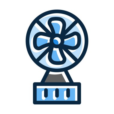 Kişisel ve Ticari Kullanım İçin Koyu Renk Simgelerini Doldurulmuş Elektrik Veri Kalın Çizgisi