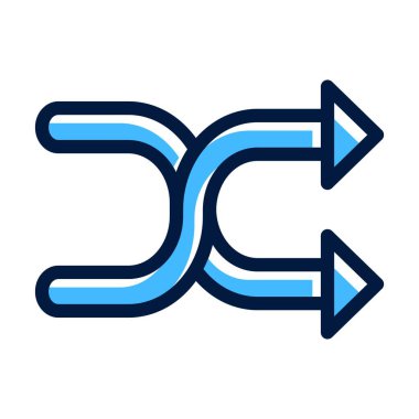 Karmaşık Vektör Kalın Çizgisi Kişisel ve Ticari Kullanım İçin Koyu Renk Simgeleri Dolduruldu