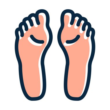 Kişisel ve ticari kullanım için Koyu Renk Simgeleri Doldurulmuş Taban Vektör Kalın Çizgisi