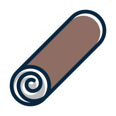 Kek Kek Kalın Çizgisi Kişisel ve Ticari Kullanım İçin Koyu Renk Simgeleri Dolduruldu