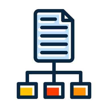 Kişisel ve ticari kullanım için Koyu Renk Simgeleri Doldurulmuş Çalışma Akımı Vektörü Kalın Çizgisi