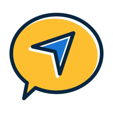 Kişisel ve ticari kullanım için Koyu Renk Simgelerini Doldurulmuş Vektör Kalın Çizgisini Yeniden Oluştur