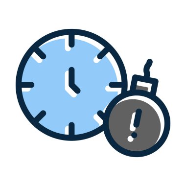 Kişisel ve ticari kullanım için Koyu Renk Simgeleri Doldurulmuş Vector Kalın Çizgisi