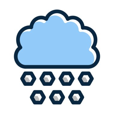 Kişisel ve ticari kullanım için Koyu Renk Simgelerini Doldurulmuş Dolu Vektör Kalın Çizgisi