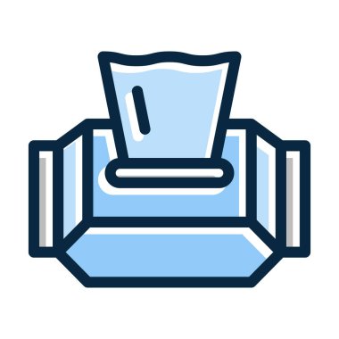 Kişisel ve ticari kullanım için Koyu Renk Simgeleri Doldurulmuş Kalın Çizgi Silme Çizgisi