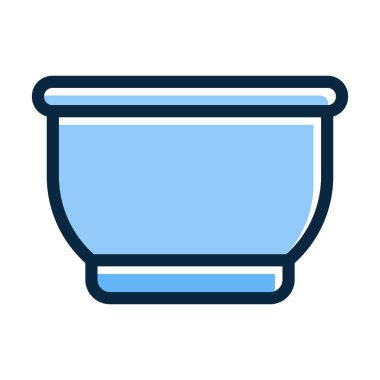 Kişisel ve ticari kullanım için Koyu Renk Simgeleri Doldurulmuş Bowling Vektörü Kalın Çizgisi