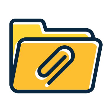 Kişisel ve Ticari Kullanım İçin Koyu Renk Simgeleriyle Dolu Vektör Kalın Çizgisi Ekle