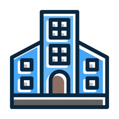 Daire Vektör Kalın Çizgisi Kişisel ve Ticari Kullanım İçin Koyu Renkli Simgeler