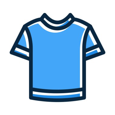 Personel Boynu Kalın Çizgisi Koyu Renkli Simgeler Kişisel ve Ticari Kullanım İçin