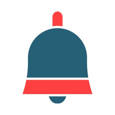 Kişisel ve ticari kullanım için iki renk simgesi bildirim vektörü