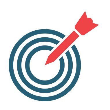 Kişisel ve Ticari Kullanım İçin Niche Piyasa Menkul Kıymetler Borsası Vektör Sembolü İki Renk Simgesi