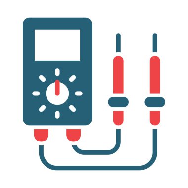 Kişisel ve Ticari Kullanım İçin İki Renk Simgesi Deneme Vektörü