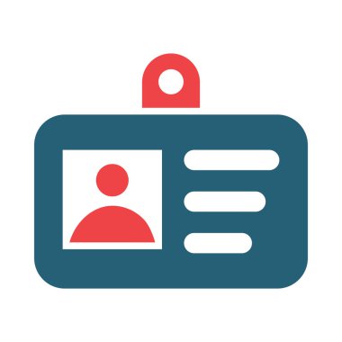 Kişisel ve ticari kullanım için Üyelik Vektörü Sembolü İki Renk Simgesi