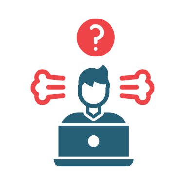 Kişisel ve Ticari Kullanım İçin İki Renk Simgesi Karıştırıcı Vektör Kabartması