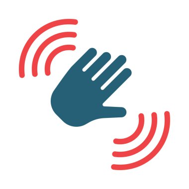 Kişisel ve Ticari Kullanım İçin Hareket Yakalayıcı Sembolü İki Renk Simgesi