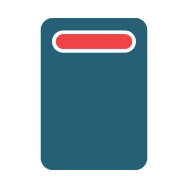 Kişisel ve ticari kullanım için Yönetim Kurulu Vektörü Kabartması İki Renk Simgesi