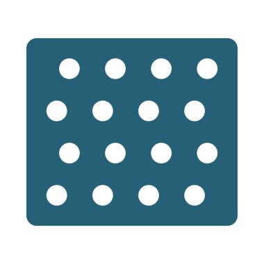 Kişisel ve ticari kullanım için Kabarcık Kaydırma Vektörü Sembolü İki Renk Simgesi