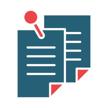 Kişisel ve ticari kullanım için İki Renk Simgesi Vektör olarak Gönder