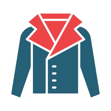 Kişisel ve ticari kullanım için kat vektörü kabartma simgesi iki renk simgesi