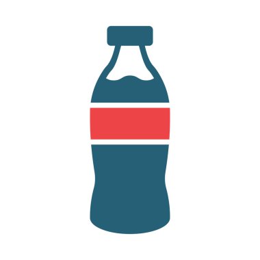 Kişisel ve ticari kullanım için Su Vektörü Kabartması İki Renk Simgesi