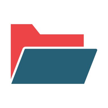 Kişisel ve Ticari Kullanım İçin Dizin Vektörü Kabartma İki Renk Simgesi