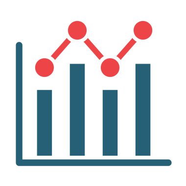 Kişisel ve ticari kullanım için Grafik Vektörü Sembolü İki Renk Simgesi