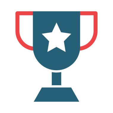 Kişisel ve Ticari Kullanım İçin İki Renk Simgesi Zafer Vektörü Sembolü