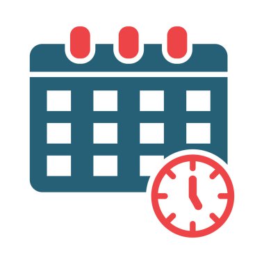 Kişisel ve Ticari Kullanım İçin Vektör Kabartma İki Renk Simgesi