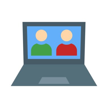 Kişisel ve Ticari Kullanım İçin Business Class Vector Düz Simgesi