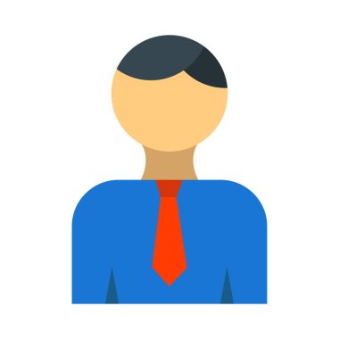 Kişisel ve ticari kullanım için İnsan Kaynakları Yöneticisi Düz Simgesi