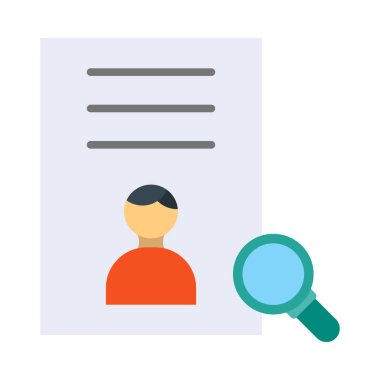 Kişisel ve Ticari Kullanım İçin İstifa Vektörü Düz Simgesi