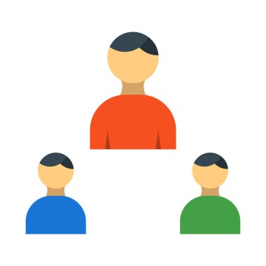 Kişisel ve Ticari Kullanım için Vektör Düz Simgesiyle Buluşma