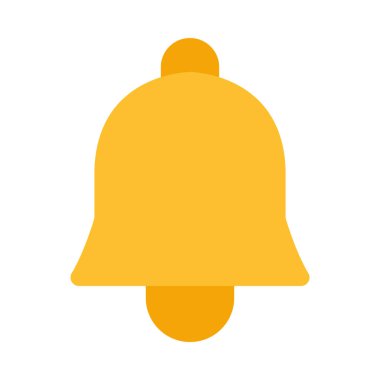 Kişisel ve ticari kullanım için Bell Vector Düz Simgesi Bildirimi