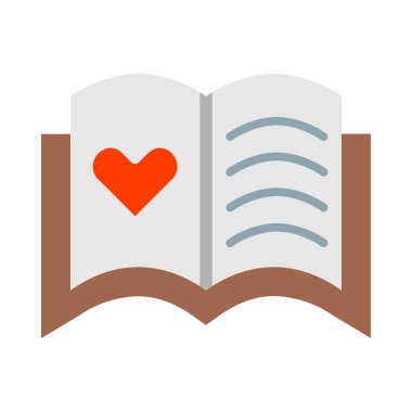 Kişisel ve Ticari Kullanım İçin Misafir Kitap Vektörü Düz Simgesi