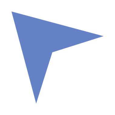 Kişisel ve ticari kullanım için Fare İmleci Düz Simgesi Simgesi