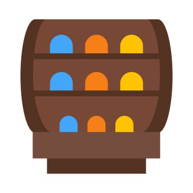 Kişisel ve Ticari Kullanım için Dosya Vektörü Düz Simgesini Göster