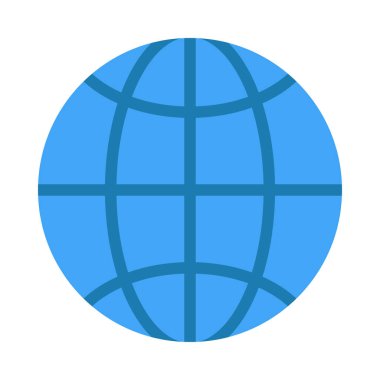 Kişisel ve Ticari Kullanım İçin Web Sitesi Vektörü Düz Simgesi