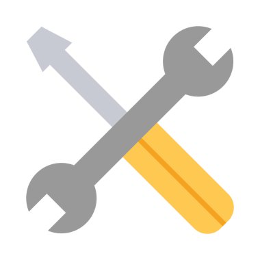 Kişisel ve Ticari Kullanım İçin Araç Vektörü Düz Simgesi