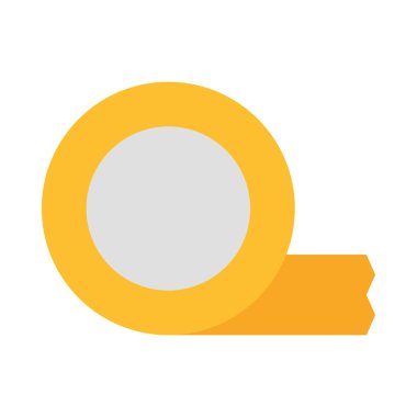 Kişisel ve ticari kullanım için Teyp Vektörü Düz Simgesi Yalıtılıyor