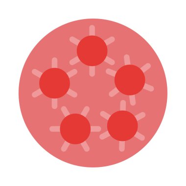 Kişisel ve ticari kullanım için HPV Vektör Düz Simgesi