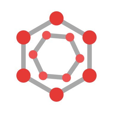 Kişisel ve Ticari Kullanım İçin Hormon Vektörü Düz Simgesi