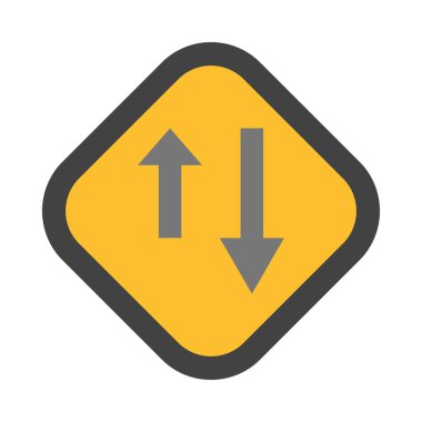 Kişisel ve Ticari Kullanım İçin Öncelik Vektör Düz Simgesi Gelmekte