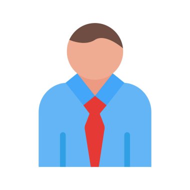 Kişisel ve Ticari Kullanım İçin Ticari Kullanıcı Vektörü Düz Simgesi